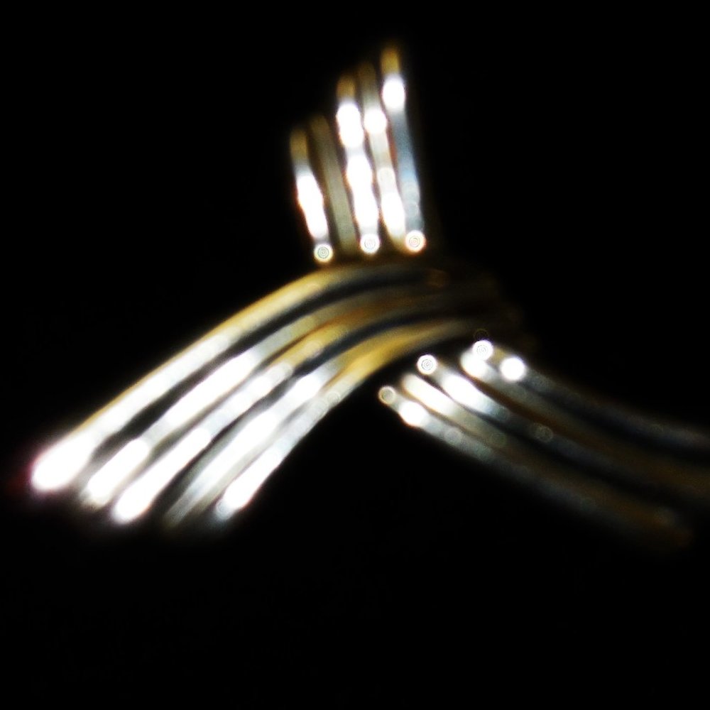 Large Silver Pin/ Brooch Solid Silver Piece - image 1